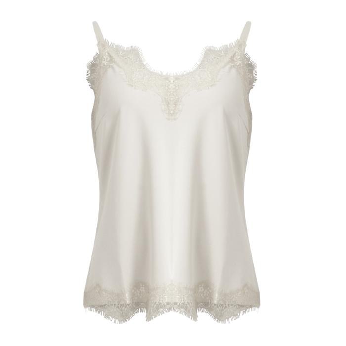 COSTER ROSIEHEART LACE - OFF WHITE TOP - Rococo Boutique Ireland