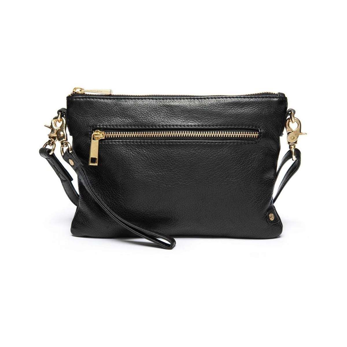 DEPECHE SMALL BLACK SHOULDER BAG / CLUTCH - Rococo Boutique Ireland