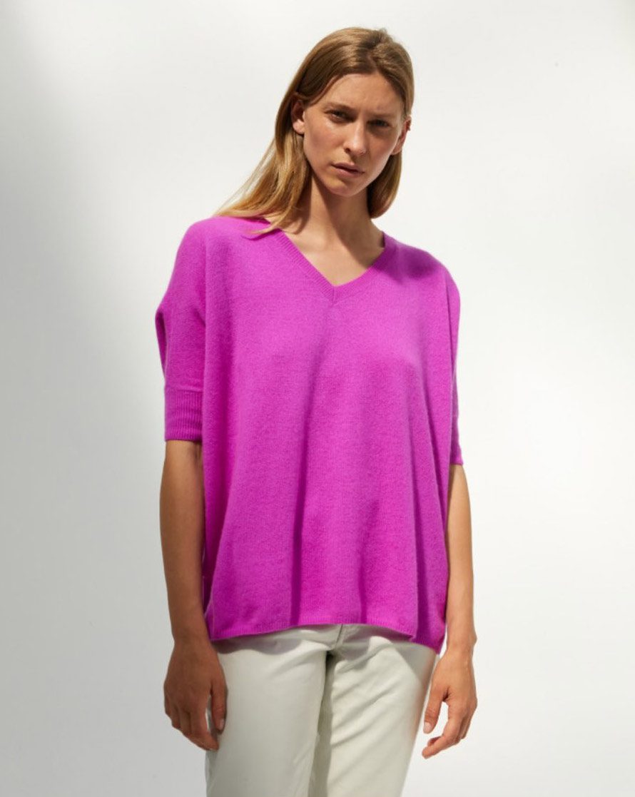 ABSOLUT CASHMERE VIOLET KATE SWEATER - Rococo Boutique Ireland