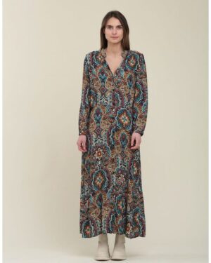 LA FEE MARABOUTEE LONG RAMA DRESS
