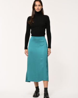 LA FEE MARABOUTEE ELSI SKIRT TEAL