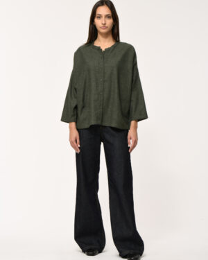 HUMILITY TIRIANE BLOUSE FOREST