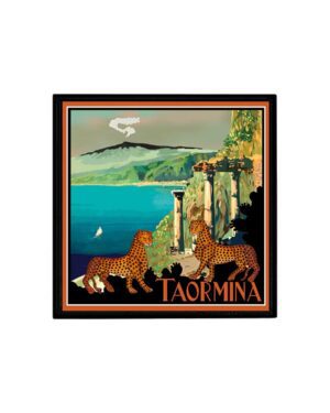 ORTIGIA HANDMADE TRAY TAORMINA BLACK