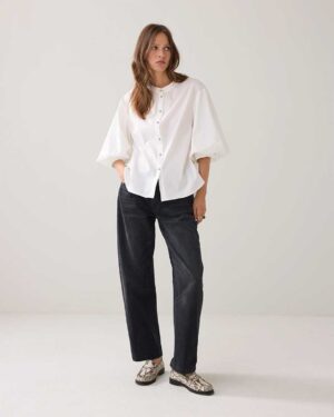 SUMMUM WOMAN BLOUSE OFF WHITE