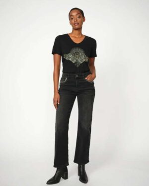 MOS MOSH CECILIA PERLA JEANS DARK GREY
