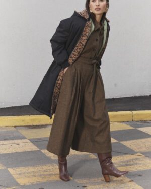 LA FEE MARABOUTEE EVER COAT BLACK