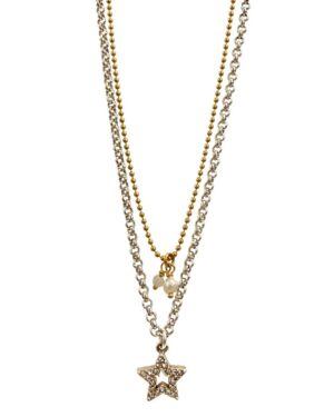 HULTQUIST CLASSIC NECKLACE 5717 GOLD AND SILVER