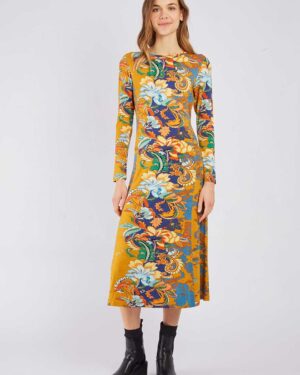 RENE DERHY DAPHNE DRESS YELLOW