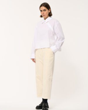 HUMILITY KOMORI TROUSERS OFF WHITE