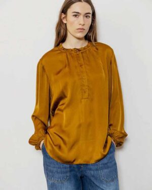 PROJECT AJ117 ROSITA BLOUSE BRONZE