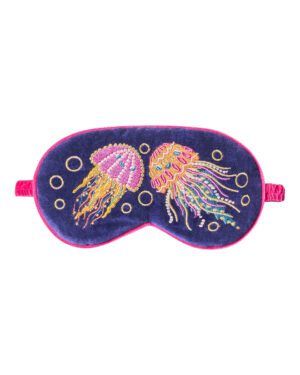 POWDER LAVENDER VELVET EYE MASK JOLLIE JELLIES