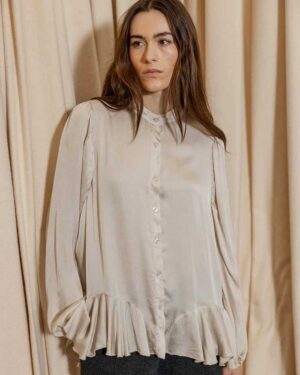 PROJECT AJ117 RANDI BLOUSE BIRCH