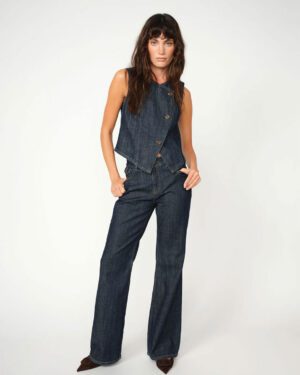 MOS MOSH MARELENA NIPPON JEANS DARK BLUE