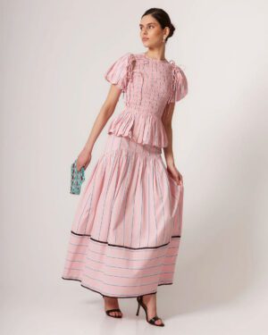 COOSY ALMIRA TOP AND SKIRT SET ROSA