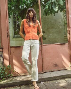 MOS MOSH ASHLEY BLOSSOM JEANS CLAY