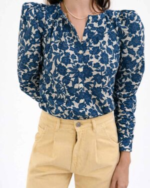 SOPHIE AND LUCIE FAROL BLOUSE BLUE