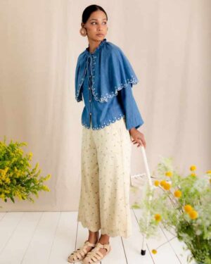 BONTÉ CAPE SHIRT CHAMBRAY