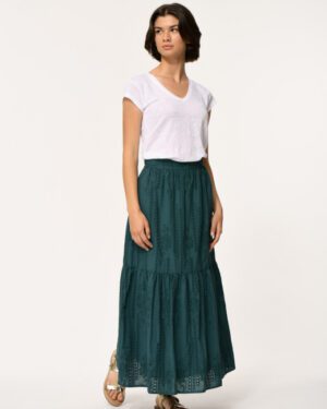 LA FEE MARABOUTEE FITOU SKIRT PETROL