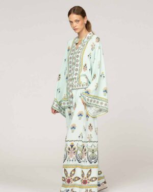 INOA LINA PANTS PISTACHIO AQUA