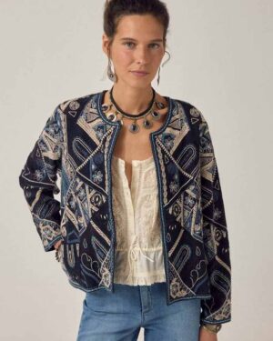 MAISON HOTEL PATI JACKET BRIGHT BLUE