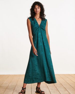 LA FEE MARABOUTEE FEDEZ DRESS PETROL