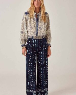 MAISON HOTEL MIZU PANT OCEAN INK