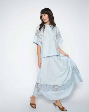 MOS MOSH REDU COTONI SKIRT SKYWAY