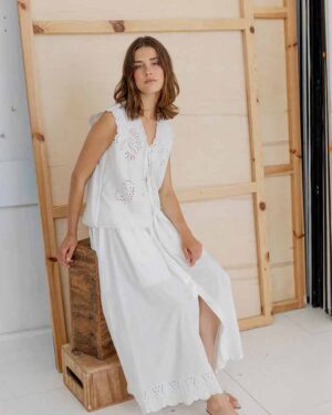 PROJECT AJ117 HOPE VEST WHITE