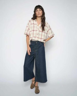 MOS MOSH CULOTTE ZACK JEANS DARK BLUE
