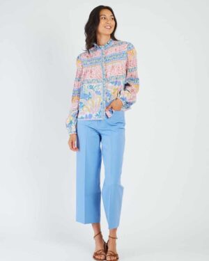 RENE DERHY AUGUSTINE BLOUSE ROSE/NUDE