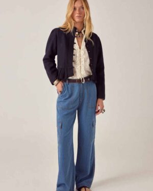 MAISON HOTEL EDGAR JACKET DEAGAS BLUE