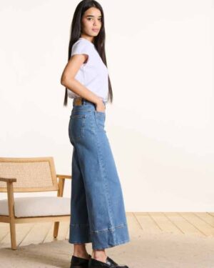 LA FEE MARABOUTEE ELGA JEAN BLEACH DENIM