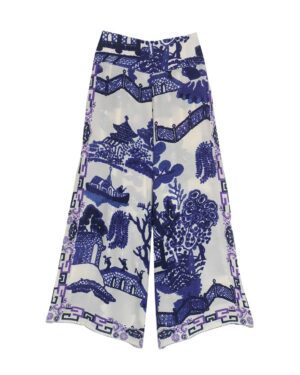 ONE HUNDRED STARS PALAZZO PANT GIANT WILLOW BLUE