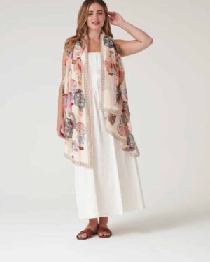 ONE HUNDRED STARS SCARF PERFUME BOTTLES BLUSH