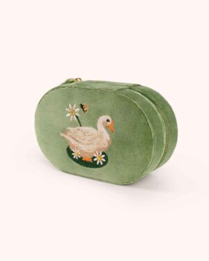 POWDER JEWELLERY BOX GARDEN GOOSE