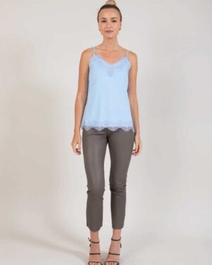 COSTER COPENHAGEN HEART SILK LACE LIGHT BLUE