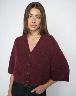 MOS MOSH THORA LIZNET KNIT CABERNET