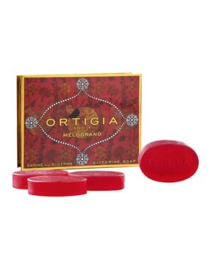 ORTIGIA SMALL BOX SOAP MELOGRANO X 4