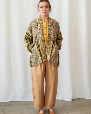 ONE HUNDRED STARS POCKET JACKET AMULET GREEN