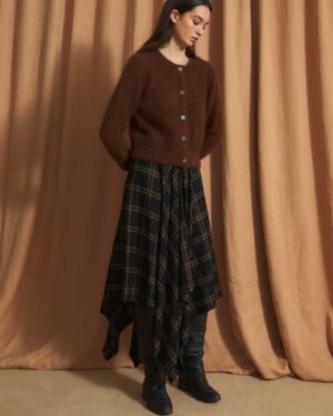 SOPHIE AND LUCIE BERLIN SKIRT BROWN