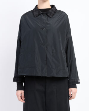 NEIRAMI DOUBLE FACE JACKET BLACK