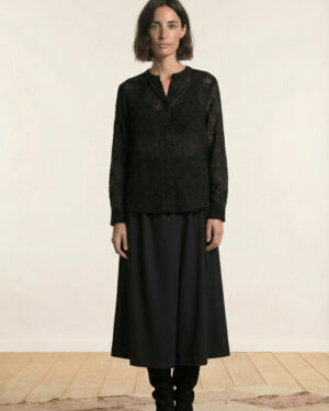 LA FEE MARABOUTEE GODDA BLOUSE BLACK