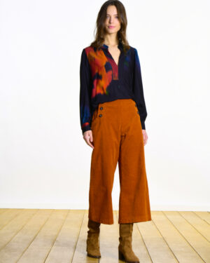 LA FEE MARABOUTEE GWENDY TROUSERS TURMERIC