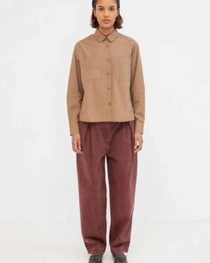 PROJECT AJ117 HALLISTER TROUSER BURGANDY