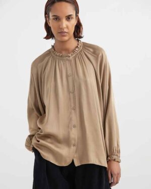 PROJECT AJ117 RACHEL SHIRT CAMEL