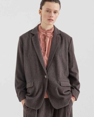 PROJECT AJ117 TERRIE JACKET COFFEE