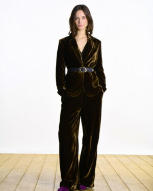LA FEE MARABOUTEE BELINA JACKET BROWN ICE