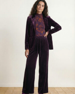 LA FEE MARABOUTEE BELINA JACKET WINE