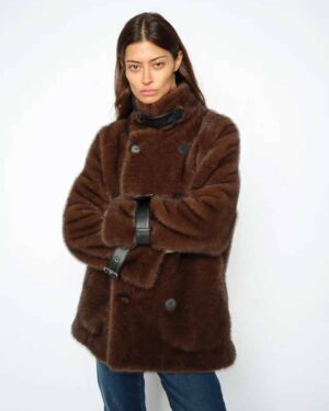 MOS MOSH NANETTE FAUX FUR JACKET DELICIOSO