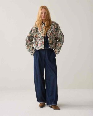 SUMMUM WOMAN EMBROIDRED JACKET JACQUARD